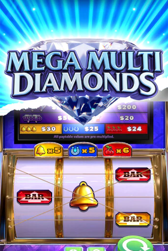 Mega Multi Diamonds демо игровой автомат | ВАВАДА бесплатно