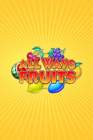 All Ways Fruits демо игровой автомат | ВАВАДА бесплатно